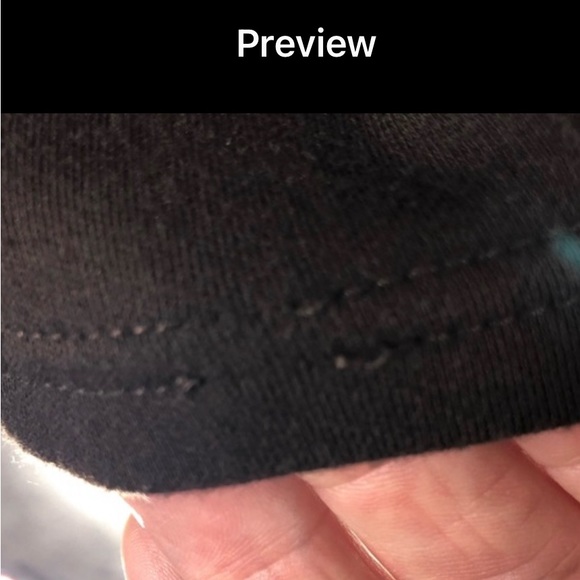 Christopher & Banks Top pullover Embroidered wooden bead work Washable Sleeves S - Picture 8 of 8